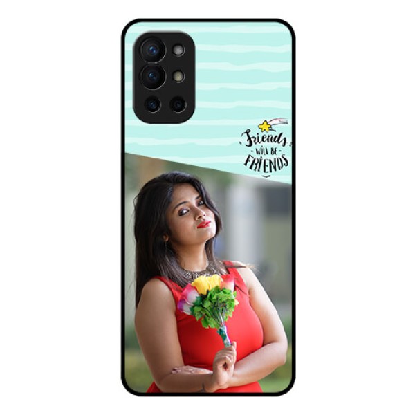 Oneplus 9R 5G Custom Glass Phone Case - Friends Picture Icon Design Oneplus 9R 5G Custom Glass Phone Case - Friends Picture Icon Design