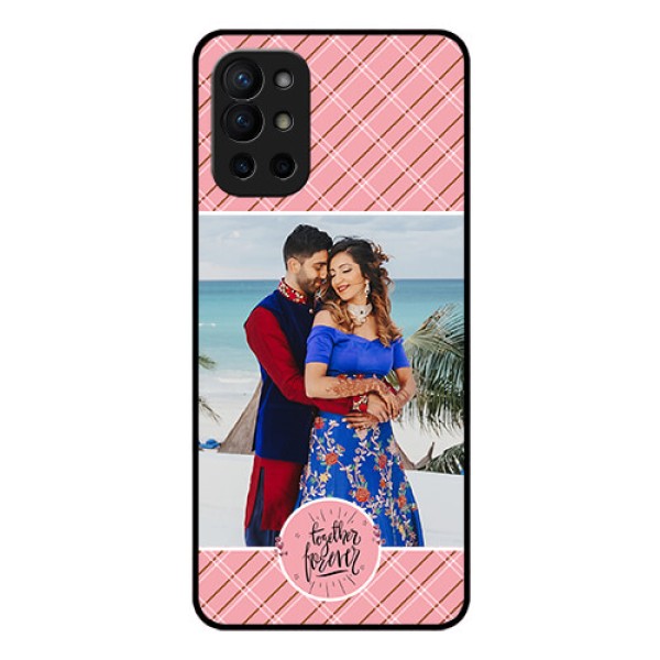 Oneplus 9R 5G Personalized Glass Phone Case - Together Forever Design Oneplus 9R 5G Personalized Glass Phone Case - Together Forever Design