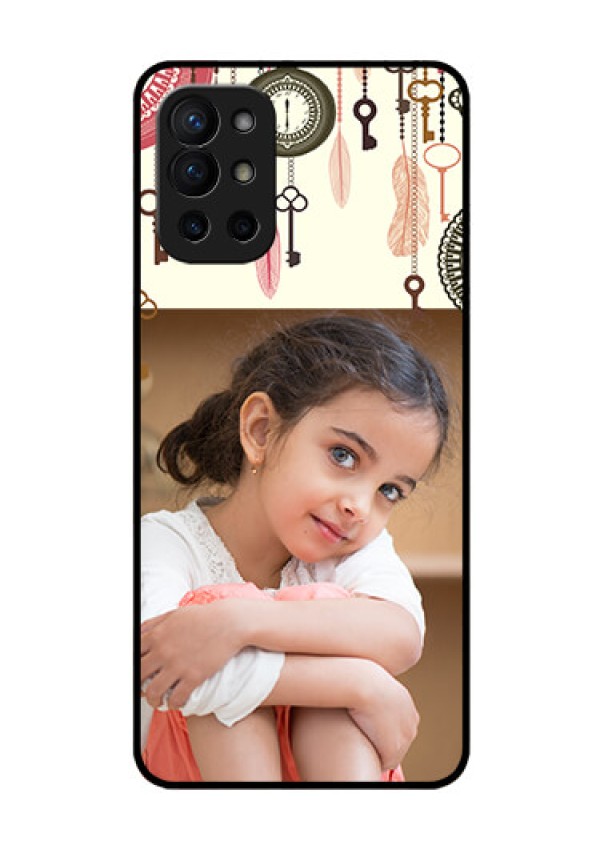Oneplus 9R 5G Custom Glass Mobile Case - Boho Style Design