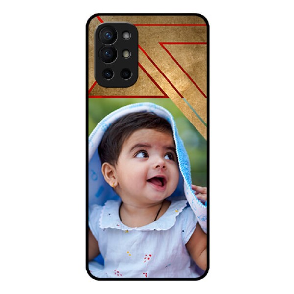 Oneplus 9R 5G Personalized Glass Phone Case - Gradient Abstract Texture Design Oneplus 9R 5G Personalized Glass Phone Case - Gradient Abstract Texture Design