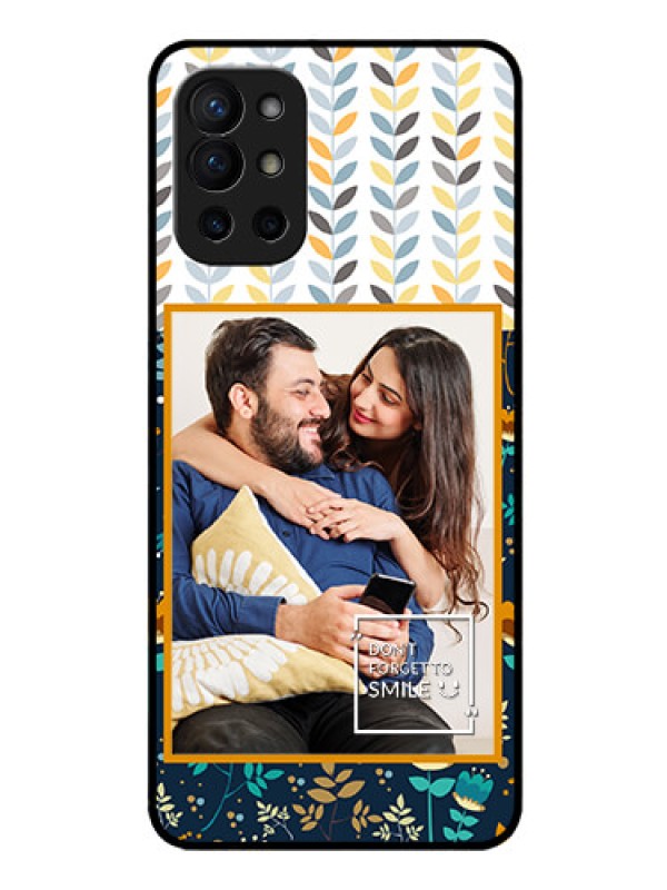 Custom Oneplus 9R 5G Custom Glass Mobile Case - Pattern Design