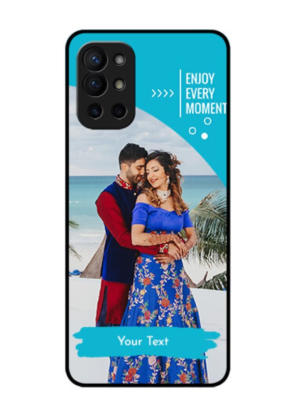 Oneplus 9R 5G Custom Glass Mobile Case - Happy Moment Design