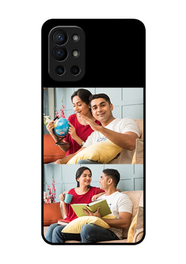 Oneplus 9R 5G 2 Images on Glass Phone Cover