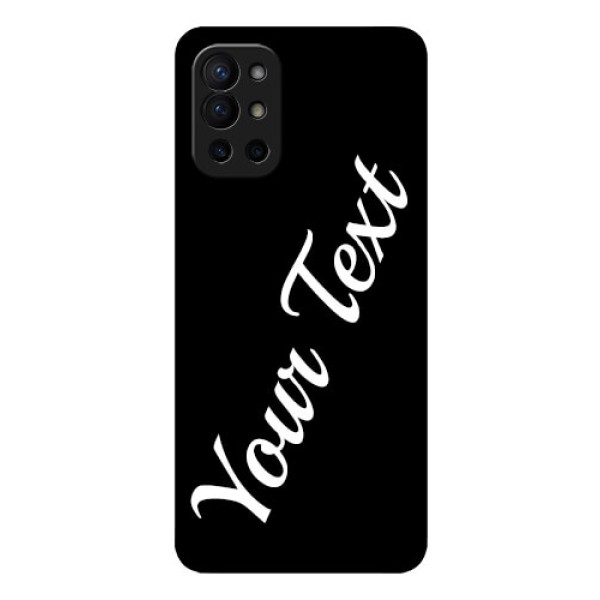Oneplus 9R 5G Custom Glass Mobile Cover with Your Name