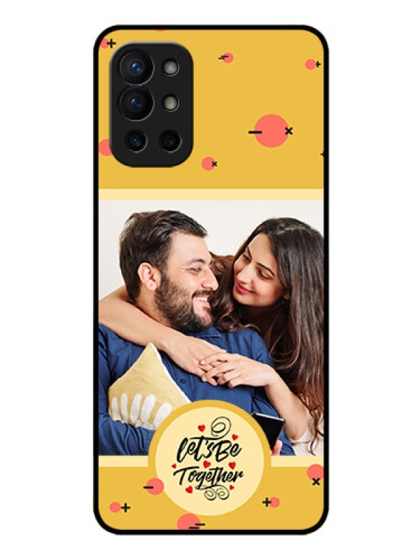 Custom OnePlus 9R 5G Photo Printing on Glass Case - Lets be Together Design