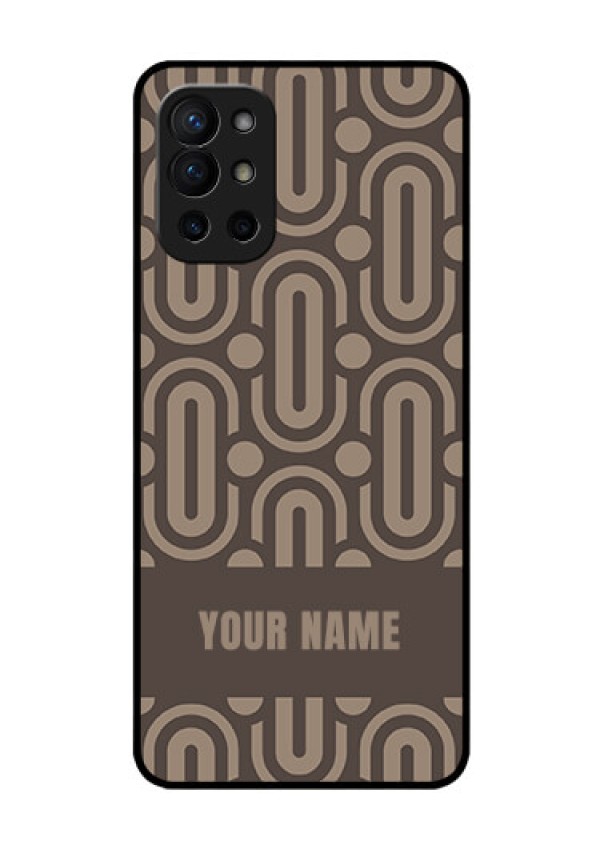 OnePlus 9R 5G Custom Glass Phone Case - Captivating Zero Pattern Design