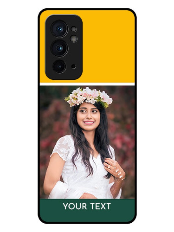 Custom OnePlus 9RT 5G Photo Printing on Glass Case - Love You Design