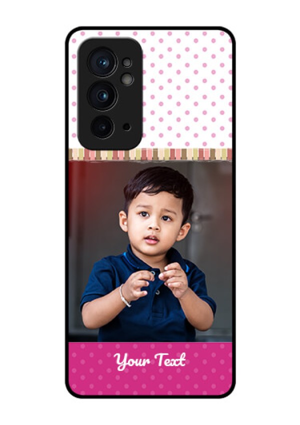 OnePlus 9RT 5G Photo Printing on Glass Case - Cute Girls Cover Design