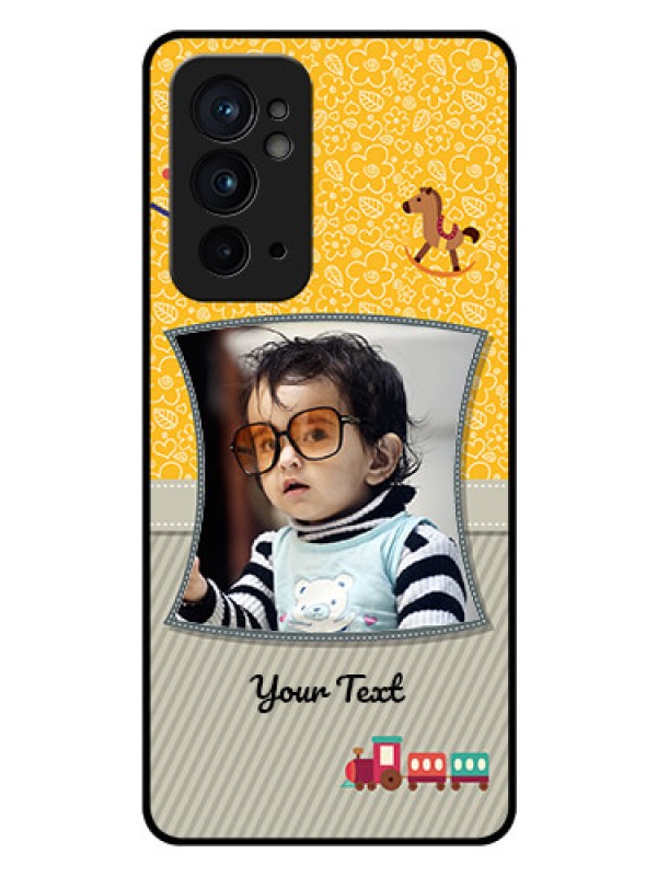 Custom OnePlus 9RT 5G Personalized Glass Phone Case - Baby Picture Upload Design
