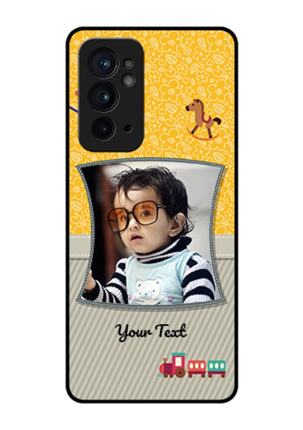 OnePlus 9RT 5G Personalized Glass Phone Case - Baby Picture Upload Design