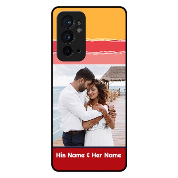 OnePlus 9RT 5G Custom Glass Mobile Case - Colorful Case Design