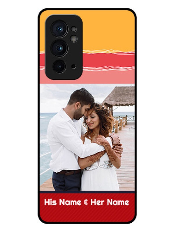 Custom OnePlus 9RT 5G Custom Glass Mobile Case - Colorful Case Design