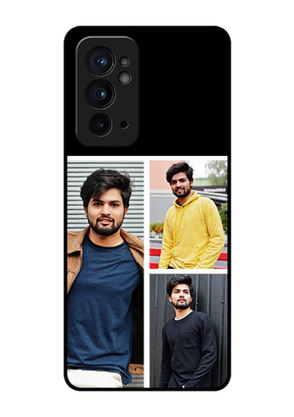 OnePlus 9RT 5G Photo Printing on Glass Case - Upload Multiple Picture Design