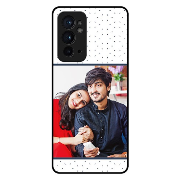 OnePlus 9RT 5G Personalized Glass Phone Case - Premium Dot Design