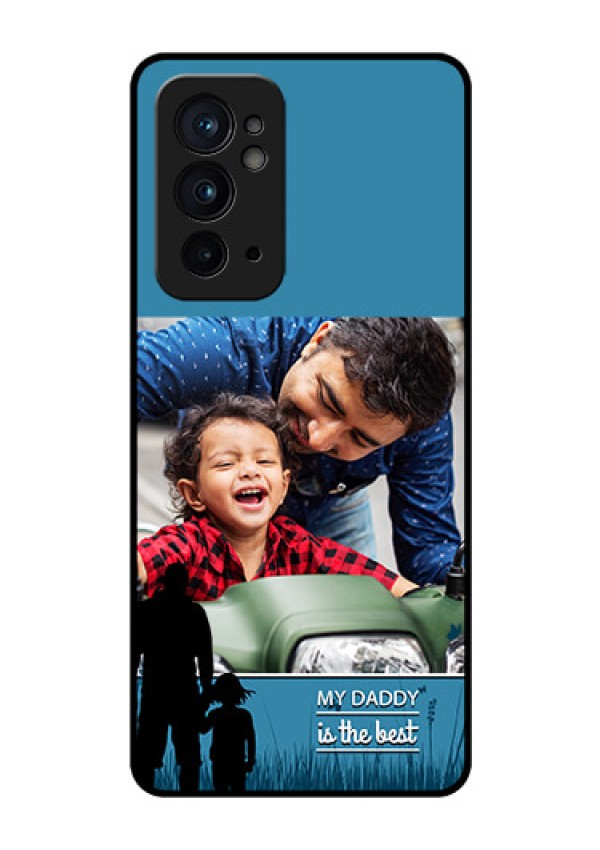 OnePlus 9RT 5G Custom Glass Mobile Case - Best dad design
