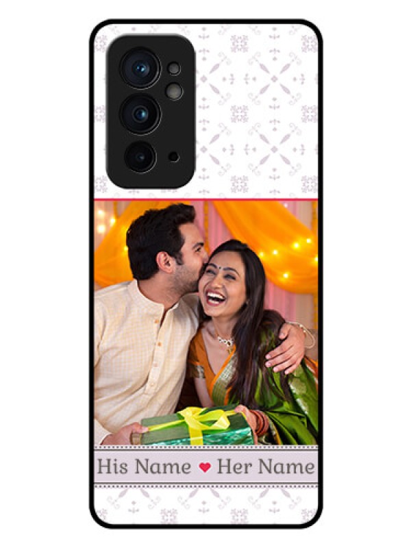 Custom OnePlus 9RT 5G Custom Glass Mobile Case - with Photo and Ethnic Design