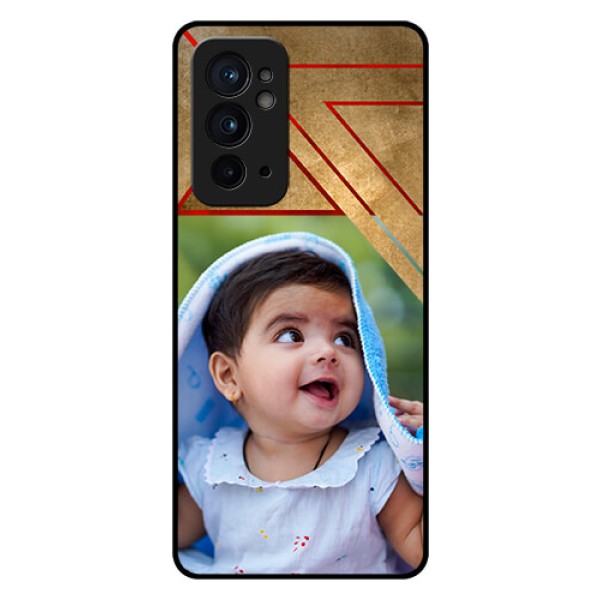 OnePlus 9RT 5G Personalized Glass Phone Case - Gradient Abstract Texture Design OnePlus 9RT 5G Personalized Glass Phone Case - Gradient Abstract Texture Design