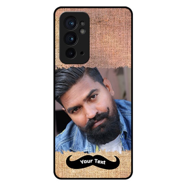 OnePlus 9RT 5G Personalized Glass Phone Case - with Texture Design