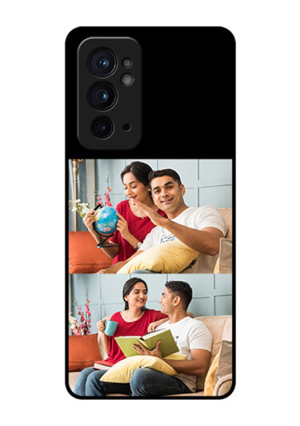 OnePlus 9RT 5G 2 Images on Glass Phone Cover