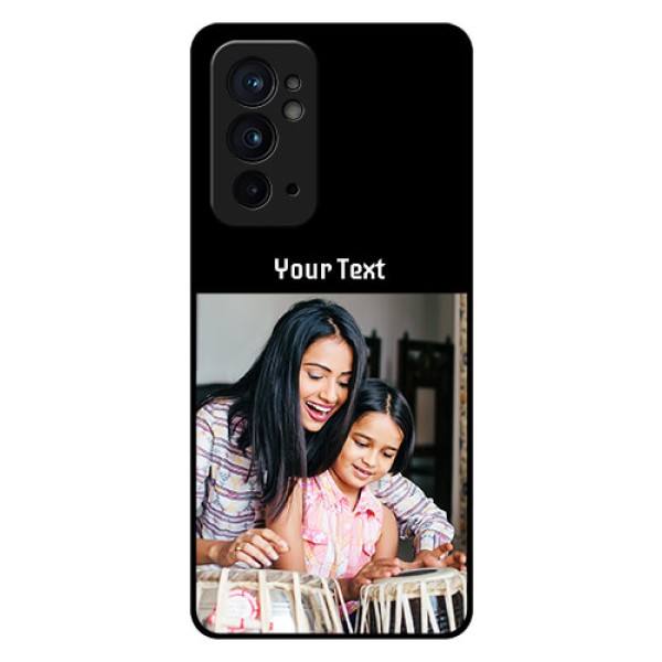 OnePlus 9RT 5G Photo with Name on Glass Phone Case OnePlus 9RT 5G Photo with Name on Glass Phone Case