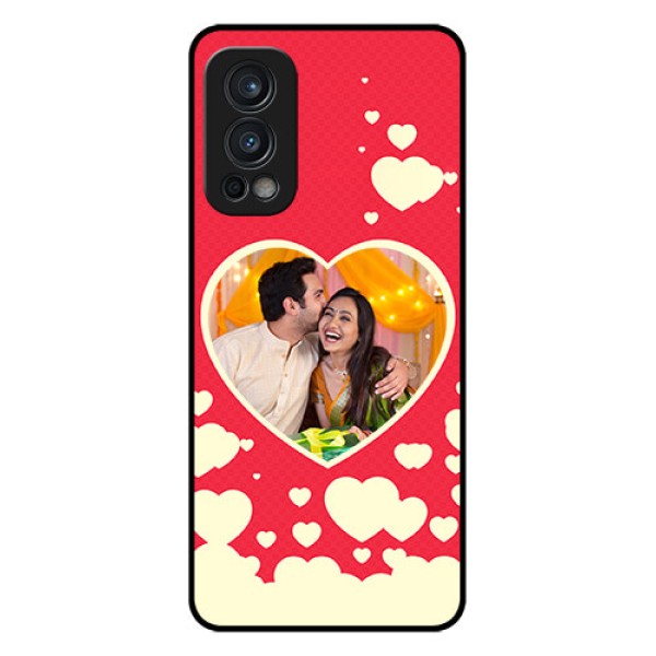 Oneplus Nord 2 5G Custom Glass Mobile Case - Love Symbols Phone Cover Design Oneplus Nord 2 5G Custom Glass Mobile Case - Love Symbols Phone Cover Design