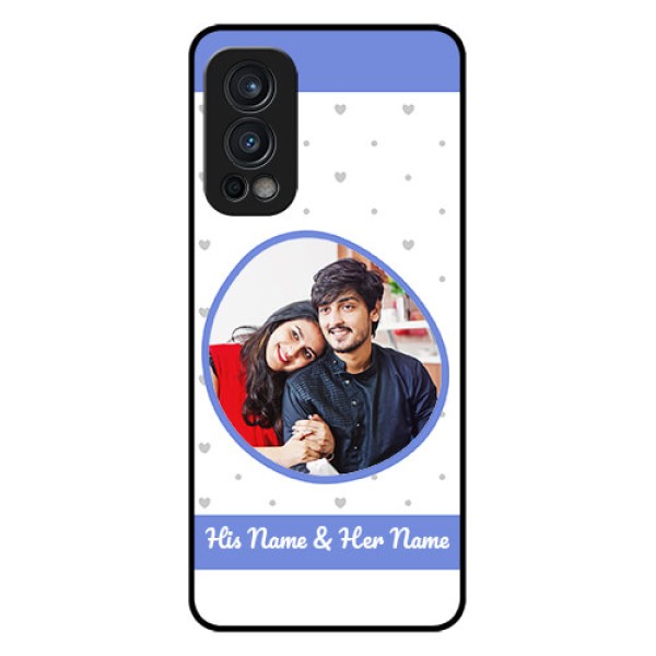 Oneplus Nord 2 5G Photo Printing on Glass Case  - Premium Case Design