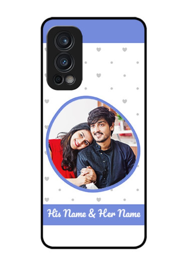 Oneplus Nord 2 5G Photo Printing on Glass Case  - Premium Case Design