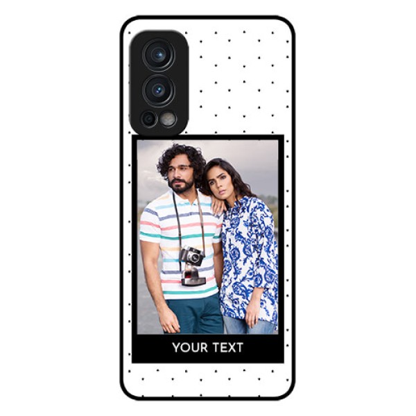 Oneplus Nord 2 5G Photo Printing on Glass Case  - Premium Design