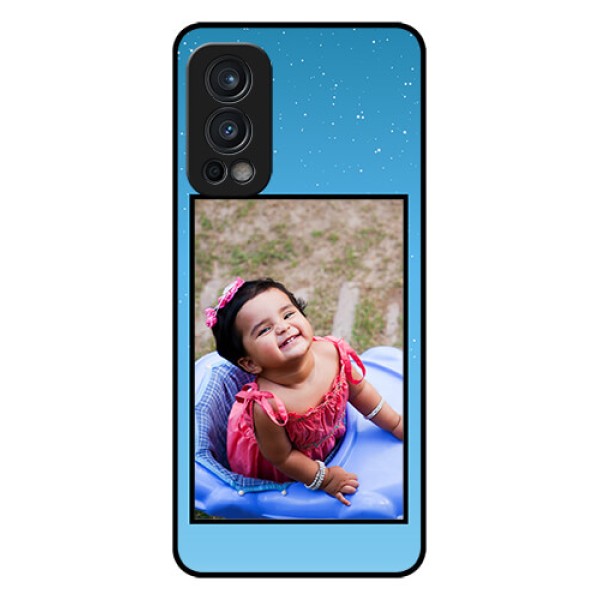 Oneplus Nord 2 5G Custom Glass Mobile Case - Wave Pattern Colorful Design Oneplus Nord 2 5G Custom Glass Mobile Case - Wave Pattern Colorful Design