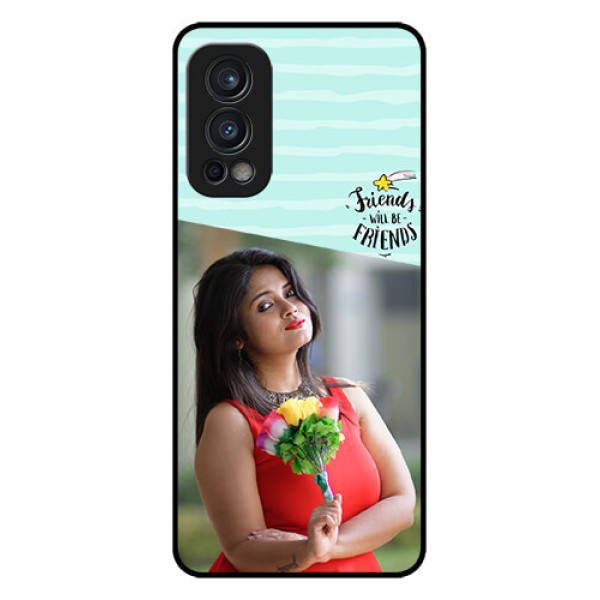 Oneplus Nord 2 5G Custom Glass Phone Case - Friends Picture Icon Design Oneplus Nord 2 5G Custom Glass Phone Case - Friends Picture Icon Design