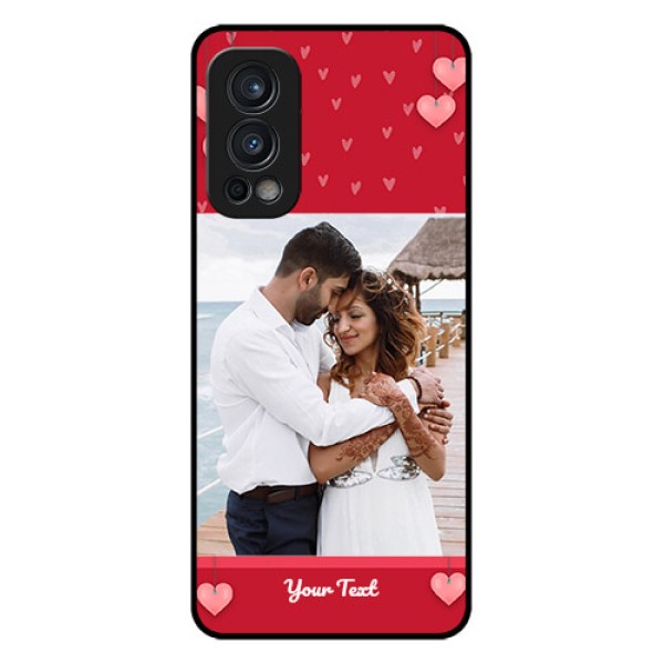 Oneplus Nord 2 5G Custom Glass Phone Case  - Valentines Day Design
