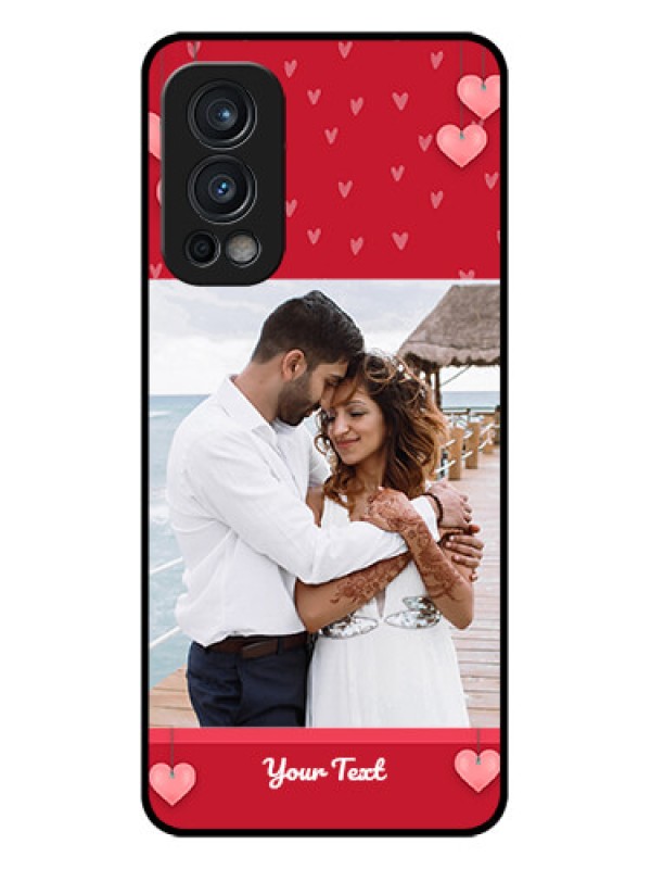 Custom Oneplus Nord 2 5G Custom Glass Phone Case  - Valentines Day Design
