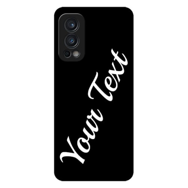 Oneplus Nord 2 5G Custom Glass Mobile Cover with Your Name