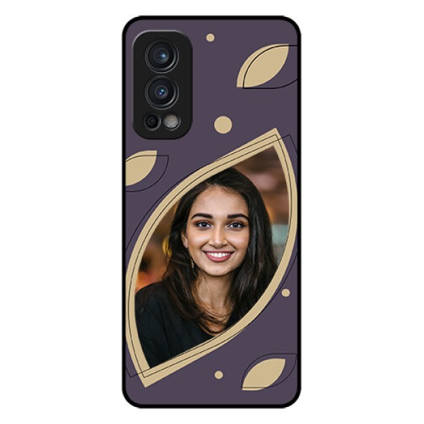 Nord 2 5G Custom Glass Mobile Case - Falling Leaf Design