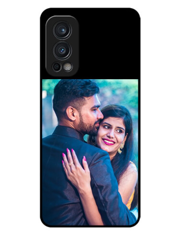 Custom OnePlus Nord 2 5G Custom Glass Phone Case - Upload Full Picture With Custom Color Design