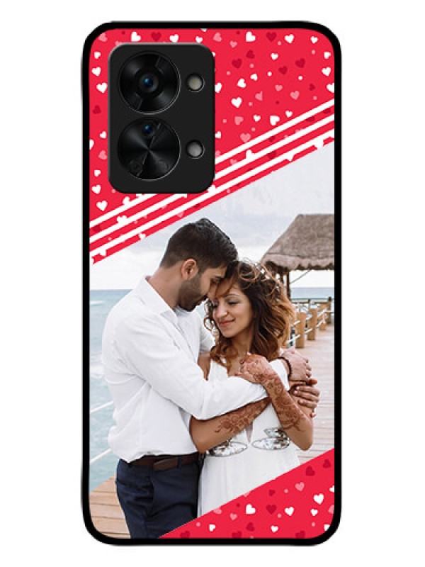 Custom OnePlus Nord 2T 5G Custom Glass Mobile Case - Valentines Gift Design