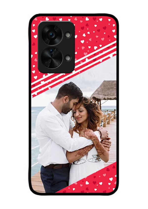 OnePlus Nord 2T 5G Custom Glass Mobile Case - Valentines Gift Design