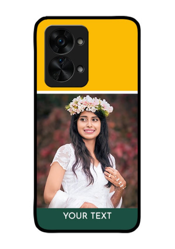 OnePlus Nord 2T 5G Photo Printing on Glass Case - Love You Design