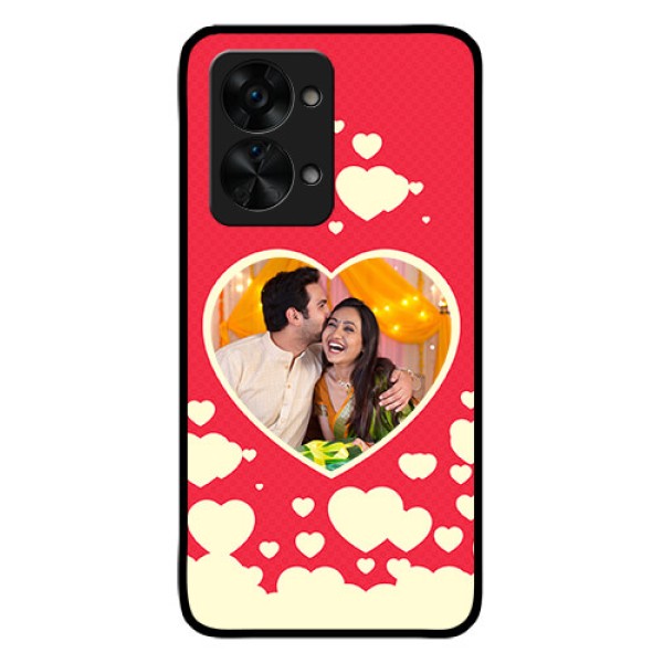 OnePlus Nord 2T 5G Custom Glass Mobile Case - Love Symbols Phone Cover Design OnePlus Nord 2T 5G Custom Glass Mobile Case - Love Symbols Phone Cover Design