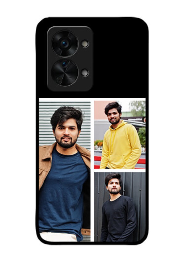 OnePlus Nord 2T 5G Photo Printing on Glass Case - Upload Multiple Picture Design