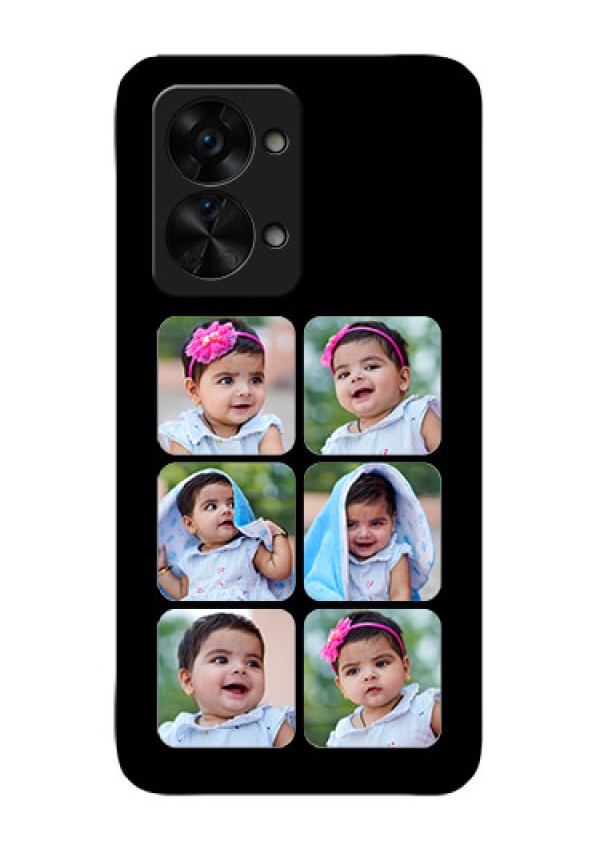OnePlus Nord 2T 5G Photo Printing on Glass Case - Multiple Pictures Design
