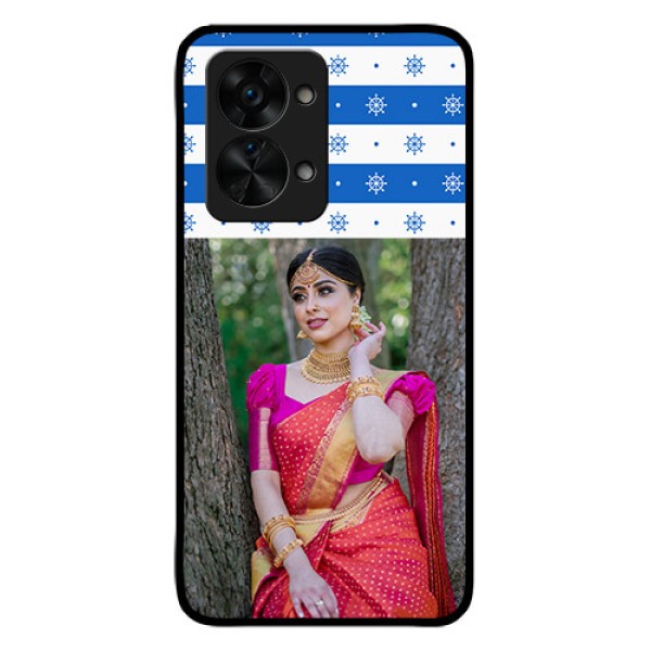 OnePlus Nord 2T 5G Photo Printing on Glass Case - Snow Pattern Design