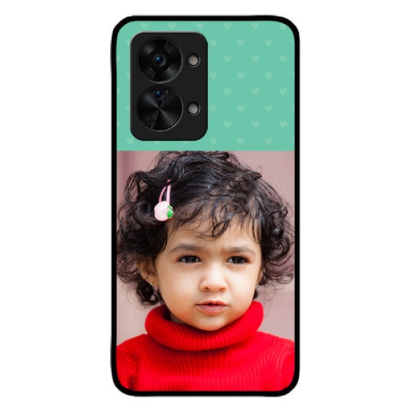 OnePlus Nord 2T 5G Custom Glass Phone Case - Lovers Picture Design