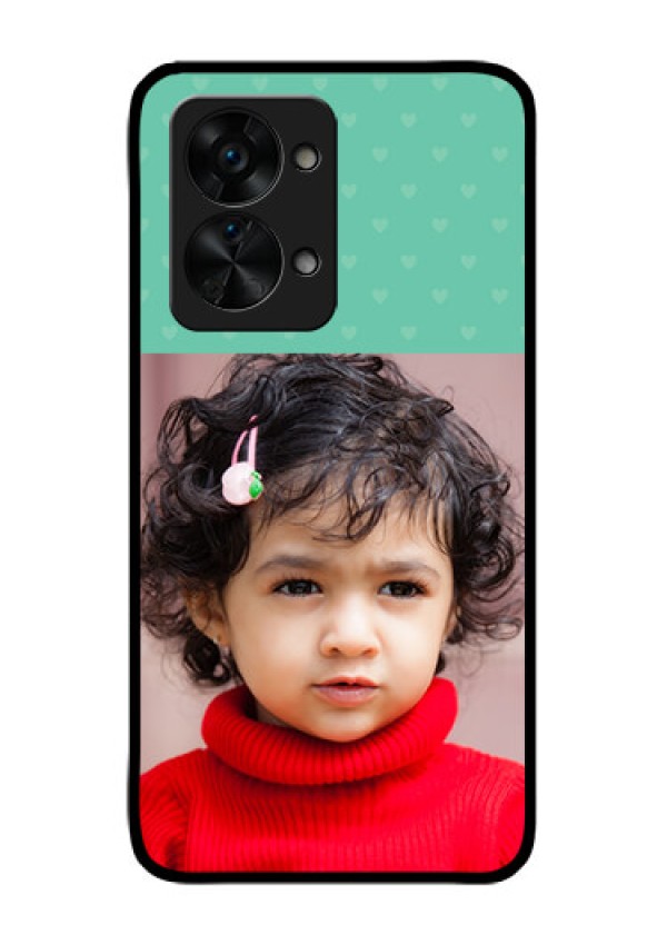 OnePlus Nord 2T 5G Custom Glass Phone Case - Lovers Picture Design