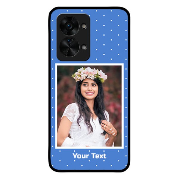 OnePlus Nord 2T 5G Photo Printing on Glass Case - Polka dots design