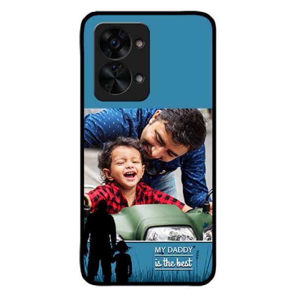 OnePlus Nord 2T 5G Custom Glass Mobile Case - Best dad design