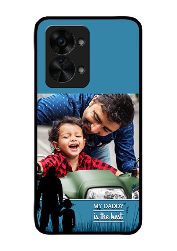 OnePlus Nord 2T 5G Custom Glass Mobile Case - Best dad design