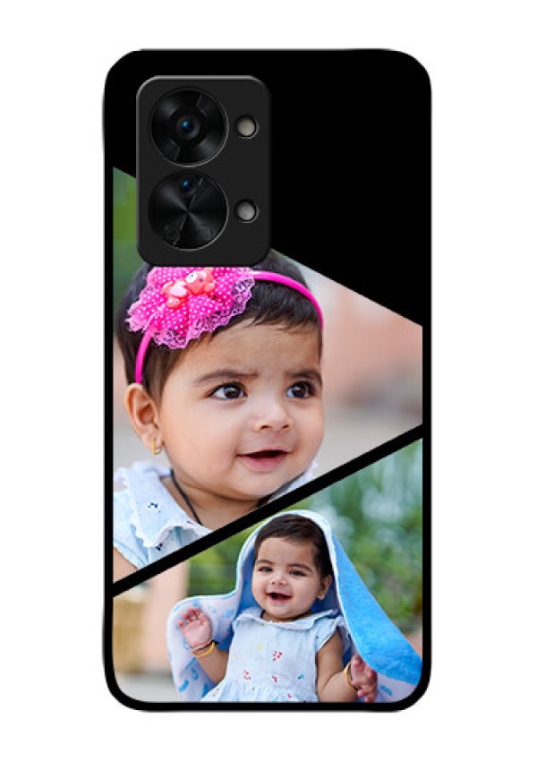 OnePlus Nord 2T 5G Custom Glass Phone Case - Semi Cut Design