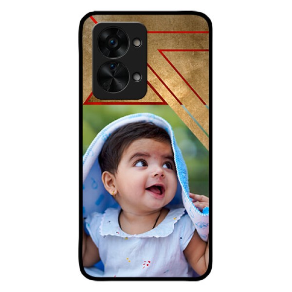 OnePlus Nord 2T 5G Personalized Glass Phone Case - Gradient Abstract Texture Design OnePlus Nord 2T 5G Personalized Glass Phone Case - Gradient Abstract Texture Design