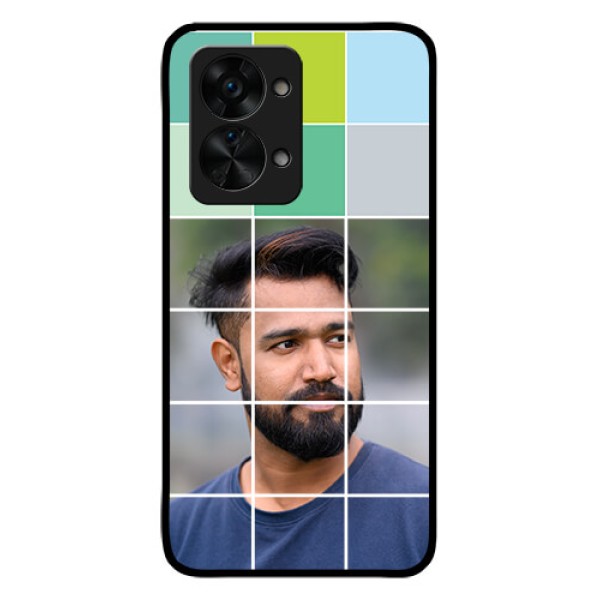 OnePlus Nord 2T 5G Photo Printing on Glass Case - with white box pattern OnePlus Nord 2T 5G Photo Printing on Glass Case - with white box pattern